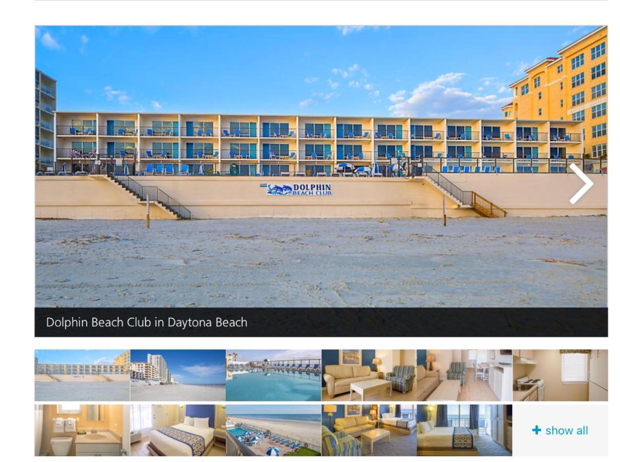 Dolphin Beach Club Daytona Beach Shores Bagian luar foto