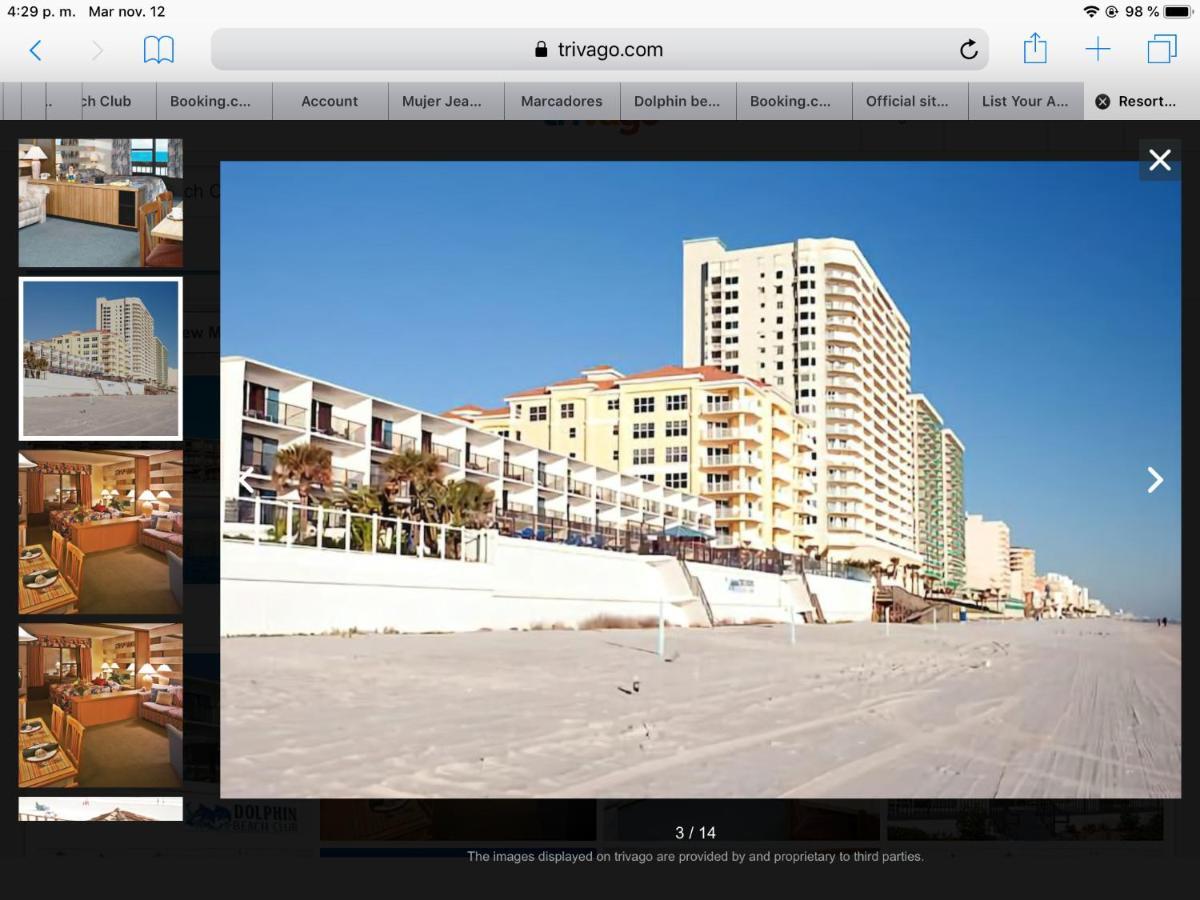 Dolphin Beach Club Daytona Beach Shores Bagian luar foto